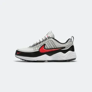 Air Zoom Spiridon - Metallic Silver/Sport Red-Black-White