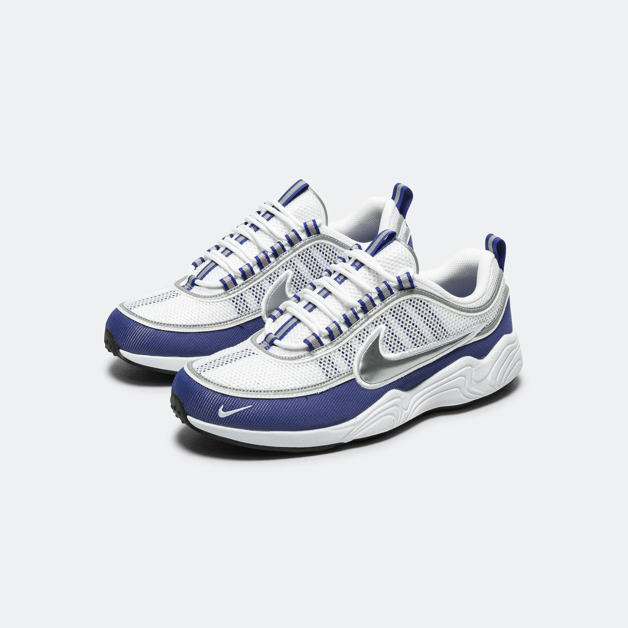 Air Zoom Spiridon SP - White/Metallic Silver-Light Concord