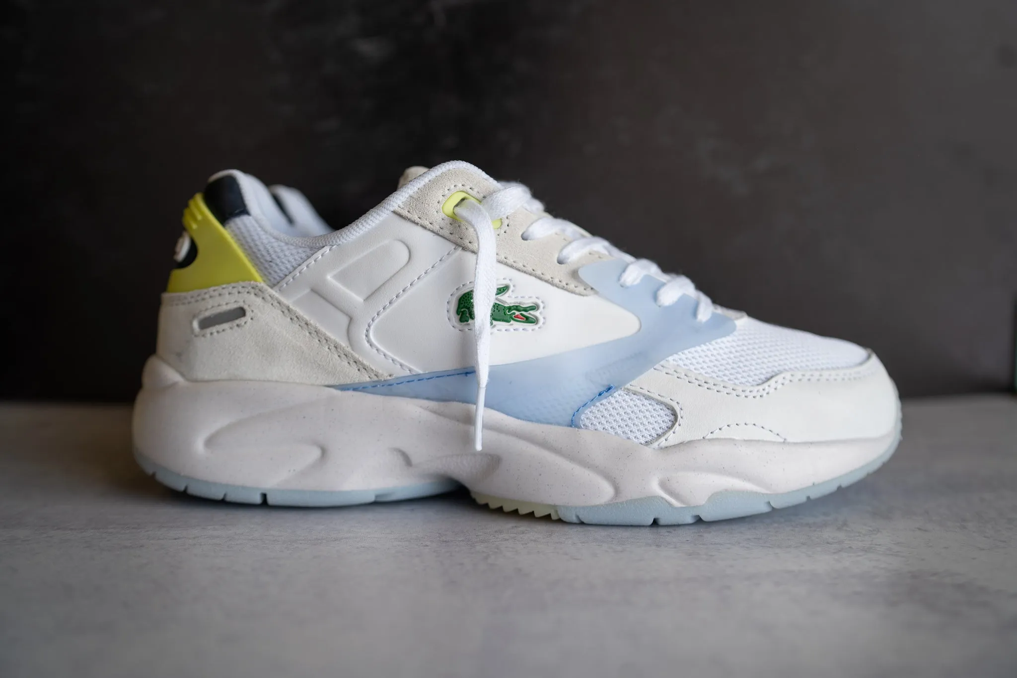 Lacoste Storm 96 LO (White/Lt Blue)