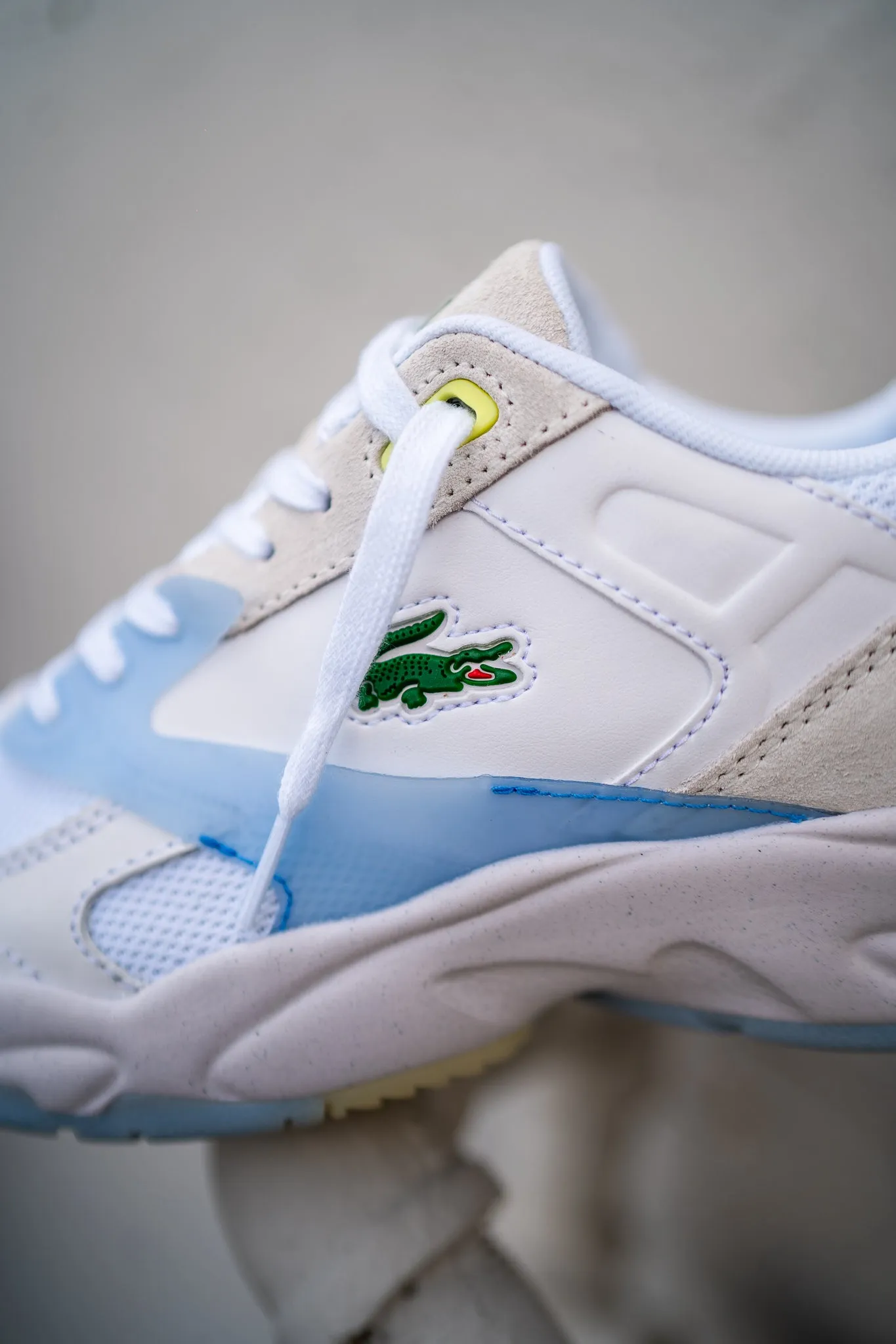Lacoste Storm 96 LO (White/Lt Blue)