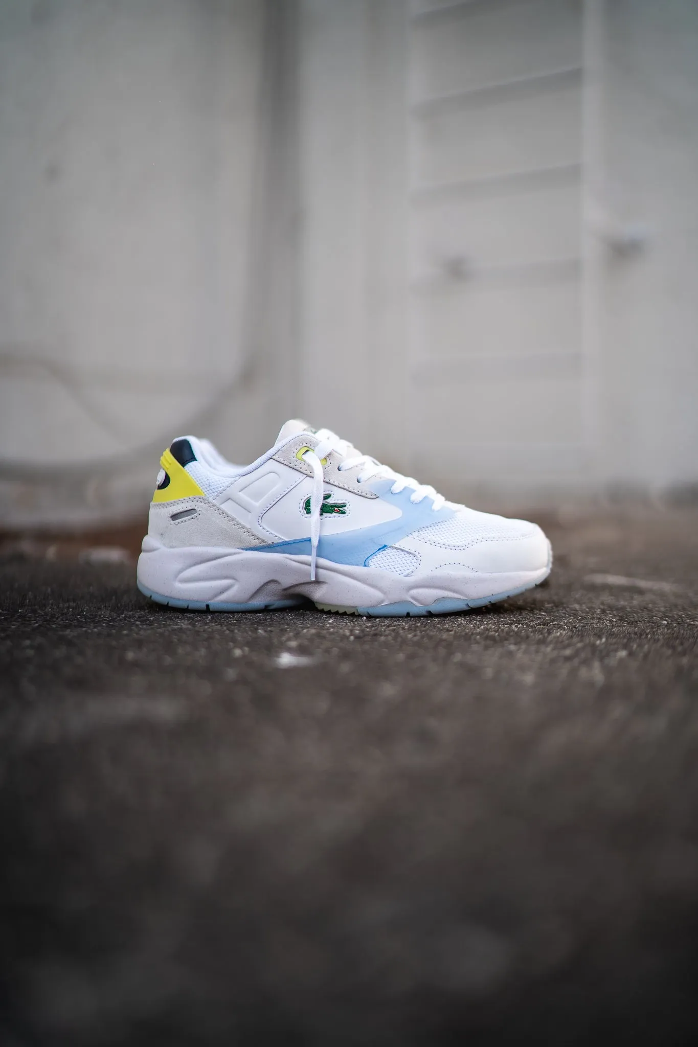 Lacoste Storm 96 LO (White/Lt Blue)